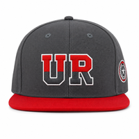 Casquette Snapback Vintage Rétro à Visière Plate avec Broderie 3D en Relief et Patch Étoile Latéral, Unisexe, Streetwear, Vente en Gros, pour l'Extérieur