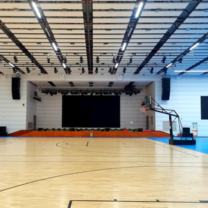 Pasillo deportivo de estructura de acero prefabricado <span class=keywords><strong>Arena</strong></span> multiusos para baloncesto/bádminton/voleibol/fútbol de interior/Tenis - Product Image 3