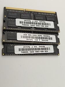Module de mémoire de bureau haute performance DDR3 4 Go RAM 1600 MHz NB3-12800 - Product Image 5