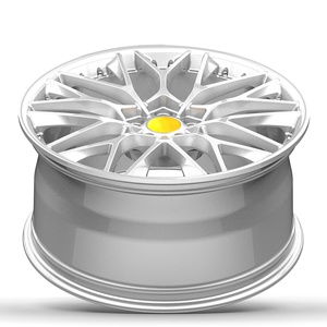 Jantes forgées YQ personnalisées 17 18 19 20 pouces 5X114.3 4X100, design multi-rayons argenté pour <span class=keywords><strong>Ferrari</strong></span>, Bugatti, McLaren, Aston Martin, Pagani - Product Image 6