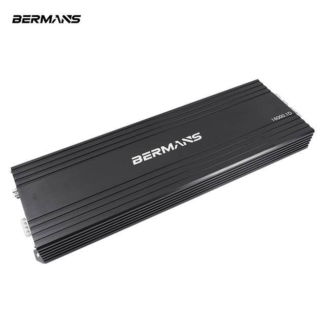 Brazilian Style High Efficiency 16000W Super Power Class D Mono Car Amplifier Professional Aluminum Subwoofer Horn