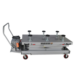 Plataforma Elevadora de Tijera Eléctrica de 1.2 Toneladas con Control Remoto y Soporte para Elevación de Vehículos - Product Image 4