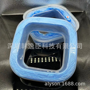 ถุงขยะสำหรับแมวอลิสัน 7.5 ม. สีฟ้า ถุงรีฟิลสำหรับกำจัดของเสียสัตว์เลี้ยงสำหรับระบบจีนี ถุงพลาสติกสำหรับขี้สัตว์เลี้ยงแบบใช้ครั้งเดียว - Product Image 5