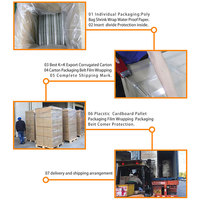 Barquette alimentaire jetable en polystyrène expansé (Styrofoam) pour viande, idéale pour l'emballage de bœuf cru, de steak et de viande fraîche