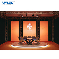 MPLED alquiler pantalla Led Flexible empalme de diferentes tamaños P1.9 P2.6 P2.9 P3.9 Fondo Dj escenario pantalla Led soluciones