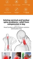 Appareil de traction électrique pour le cou, décompression de la colonne cervicale, soulagement de la douleur au cou, restauration de la courbe naturelle, utilisation à domicile