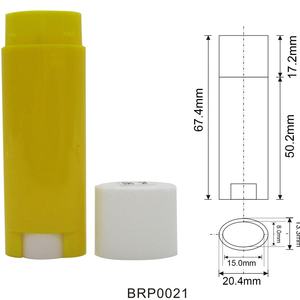 Emballage réutilisable et personnalisable pour stick de blush, stick de déodorant vide, stick de crème solaire en plastique - Product Image 6