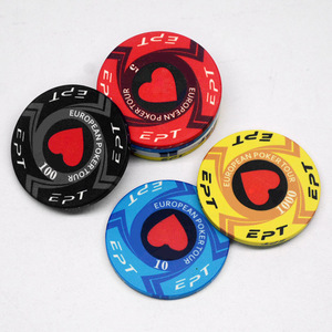 10g casino token di ceramica <span class=keywords><strong>poker</strong></span> <span class=keywords><strong>chips</strong></span> su ordinazione golf mini di alta qualità EPT jetons de <span class=keywords><strong>poker</strong></span> - Product Image 4