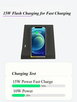 Chargeur Qi de téléphone sans fil pour Toyota Corolla Fortuner Hycross Hilux Izoa Prado, 12V, convertit n'importe quelle voiture