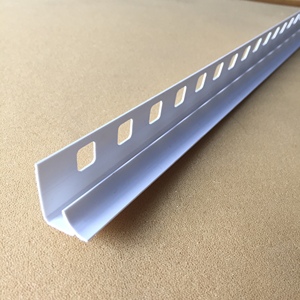 White Upvc PVC Door Edging Floor Trim