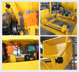 Bétonnière avec pompe et tuyau pompe bétonnière diesel portable à vendre - Product Image 5