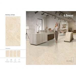 Azulejos de Porcelana con Aspecto de Mármol Gris para Hoteles, 600x1200mm, Superficie Pulida y Esmaltada para Proyectos de Interiores Modernos - Product Image 6