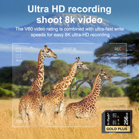 Carte mémoire vidéo U3 V60 8K 4K pour appareil photo Carte SD haute vitesse 256 Go Carte de prise de vue photo haute performance 1 To grande capacité 512 Go
