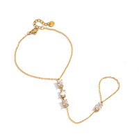Pulsera de Acero Inoxidable con Zirconia, Diseño Creativo, para Mujer, Estilo Moderno, Accesorios Sencillos, Marca FANKE