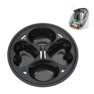 Forme de coeur antiadhésif oeuf Pot four à micro-ondes oeuf vapeur cuisine oeuf soupe moule pour mélangeur Thermo TM6 <span class=keywords><strong>TM5</strong></span> TM31 - Product Image 1