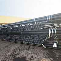 ASTM A106/A53 Gr. B API 5L Gr. B A179/A192/API 5CT J55/K55/N80 huile de tuyau en acier sans soudure au carbone 6m 12m certifié API GS Tisi Emt