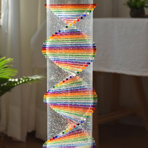 Bâton de pluie Style adn Pitch parfait Thérapie par le son Couleur arc-en-ciel Instruments de guérison par le son Produits à quartz Cadeaux spirituels - Product Image 3