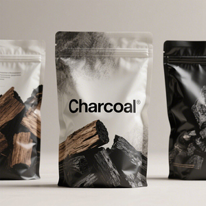 5kg 10kg 15kg than nướng than Túi tùy chỉnh in nhiều lớp than bánh Kraft Túi Giấy than bao bì túi - Product Image 3