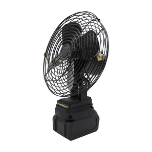 Ventilatore a batteria al litio da 21V, 8 pollici, in metallo, con doppia velocità, flusso d'aria <span class=keywords><strong>super</strong></span> potente per campeggio, pesca e interruzioni di corrente - Product Image 4