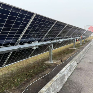 स्लीविंग ड्राइव सिस्टम के साथ स्वचालित एक अक्ष सौर ट्रैकर ऊर्जा अनुकूलन के लिए सौर ट्रैकिंग सिस्टम के साथ स्वचालित एक अक्ष सौर ट्रैकर - Product Image 4