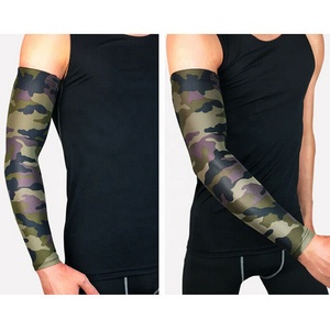 ข้อศอกรั้งสนับสนุนการบีบอัดแขนยามป้องกันกีฬายืดหยุ่นแขน - Product Image 4