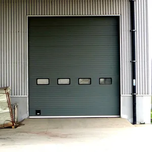 With eleven years of manufacturing experience CE certificate sectional roller shutter door For industrial