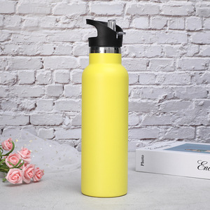 600ml chất lượng cao đôi tường nhiệt Flask thép không gỉ chân không cách nhiệt thể thao chai nước - Product Image 5