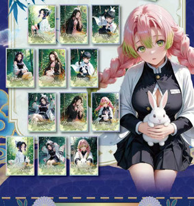 Cartes de collection Fan Art Anime Xingwu Culture Demons Slaying Star Lotus Butterfly Dance Shikishi <span class=keywords><strong>Vol</strong></span>.1 Hashira - Product Image 5