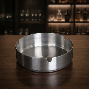 Vente en gros MIINOX MW-ASTY Cendrier de table et support à cigares portable en acier inoxydable personnalisé, style campagnard, multi-usage, avec pierre de qualité supérieure - Product Image 2