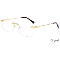 Gafas de Metal Modernas y a la Moda de FEROCE China, Monturas Ópticas de Vidrio, Nuevo Diseño