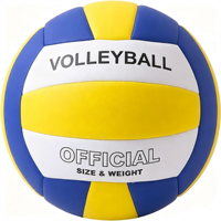 Balones de Voleibol de Alta Calidad, Tamaño Oficial 5, de Cuero PU, para Interior y Exterior, Suaves al Tacto, para Jugar en la Playa, Entrenamiento en el Gimnasio