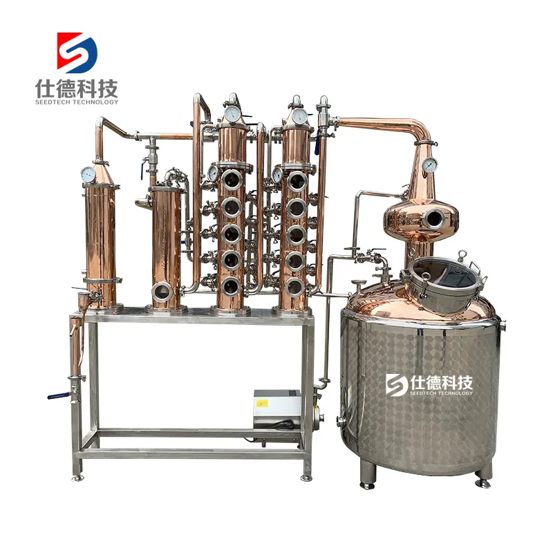 Destilador de alcohol multifuncional Vodka Gin Whisky Rum Making Equipo de destilería Moonshine Still Destilador comercial