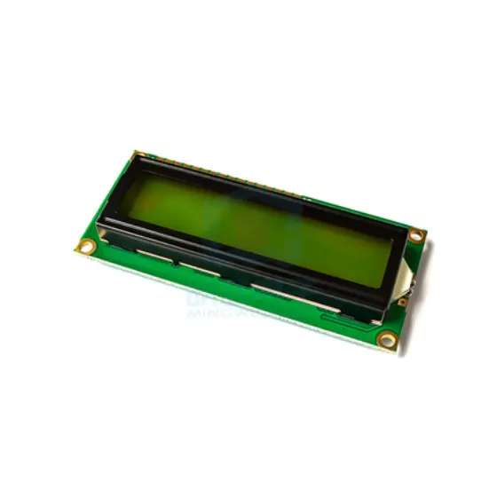 Lcd1602 1602 Lcd Module Blauw/Geel Groen Scherm 16X2 Karakter Lcd-Scherm Pcf 8574T Pcf8574 Iic I2c Interface 5V