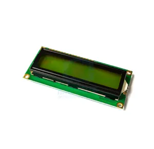 LCD1602 1602液晶模块蓝色/黄色绿色屏幕16x2字符液晶显示器PCF8574T PCF8574 IIC I2C接口5V