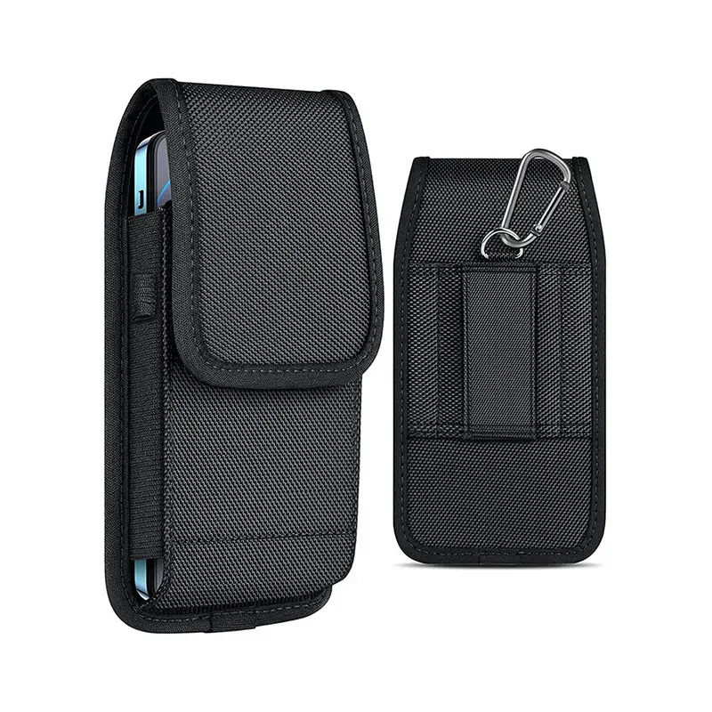 Étui en Nylon avec Clip de ceinture pour téléphone, pochette pour téléphone portable, housse de rangement