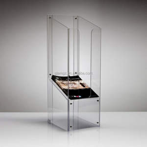 ברור אקריליק עיתון מגזין צהובון חוברת Stand מחזיק תצוגת הקמעונאי - Product Image 4