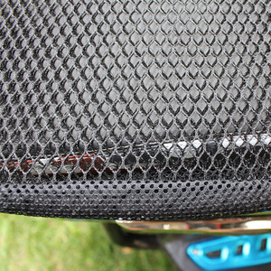 Housse de siège 3D noire semi-mesh pour trottinettes électriques, coussin arrière, taille unique, confortable - Product Image 4