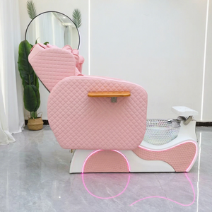 Chaise de pédicure haut de gamme pour thérapie aquatique SPA, capsule spatiale de massage des pieds pour salon de manucure et de cils - Product Image 1