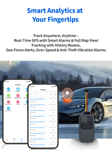 เครื่องติดตาม GPS สำหรับยานพาหนะ 2G กันน้ำ สำหรับรถจักรยานยนต์ รถยนต์ จักรยาน ติดตามตำแหน่งแบบเรียลไทม์ พร้อมรีเลย์ตัดสัญญาณเครื่องยนต์จากระยะไกล แอปฟรี - Product Image 4