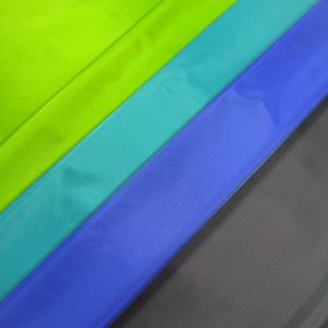 100% Polyester Waterproof 190T <strong>Nylon</strong> Taffeta Fabric with PU Coating for <strong>Raincoat</strong> and Umbrella - Product Image 4