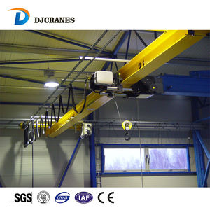 Grúa monorraíl de suspensión inferior de viga única tipo LXO para barras de acero de 1T, 2T, 3T - Product Image 6