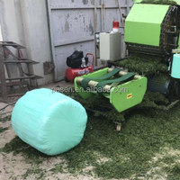 Machine d'emballage de silage de maïs, mini presse à balles rondes, mini machine d'emballage d'alfalfa