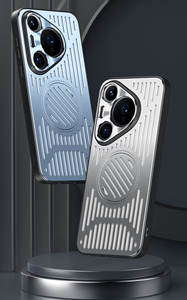Convient pour Huawei Pura 80 Pro Shell Metal Cooling Mobile Phone case Pura70 Magnetic P60Pro Breathable P50 Protective Cover - Product Image 2