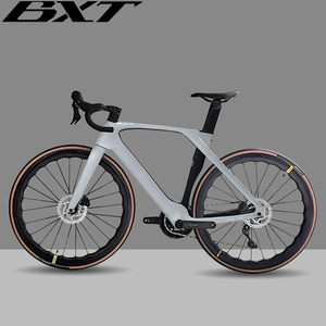 Bicicleta de Carretera BXT con Descuento, NUEVA, Completamente de Carbono, 2x12 Velocidades, Ligera, T47, Freno de Disco para Triatlón, Competitiva, Di2 - Product Image 4