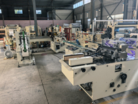 Línea de Producción Automática de Pañuelos Faciales de Bolsillo de Alta Velocidad con Servomotor Completo, 140 Bolsas/min