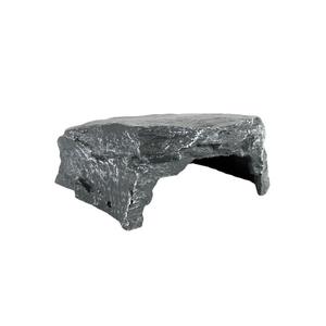 Reptile Cave Résine Cachette Habitat Aquarium Décor Creux Bûche Moussue Ornement pour Tortues Grenouilles <span class=keywords><strong>Zoo</strong></span> Réservoir Décoration - Product Image 1