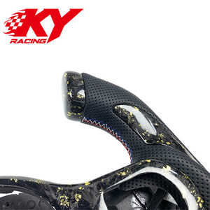 พวงมาลัย F1 สำหรับ BMW G21 G22 G23 G30 G31 G38 G80 G82 G83 ซีรีส์ 5 M2 M3 M6 F46 F45 M5 540i คาร์บอนไฟเบอร์ฟอร์จแบบกำหนดเอง - Product Image 2