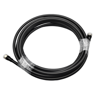Kabel Jumper RF 4.3-10M-4.3-10M LSZH/UV 1m-15m 3/8" Kabel Koaksial Busa Super Fleksibel untuk Peralatan Uji RF DAS Stasiun Basis