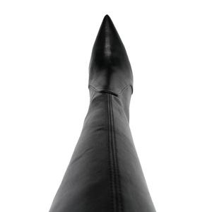 Sopra il ginocchio <span class=keywords><strong>nero</strong></span> Stiletto matita tacco <span class=keywords><strong>calzino</strong></span> Crossdresser tacco alto donna Stretch stivali alti alla coscia 2023 - Product Image 3