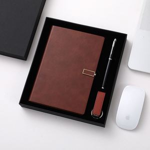Producto de Moda 2025, Nueva Idea de Regalo: Diario, Cuaderno y Bolígrafo USB para Promoción Empresarial, Educación, Graduación, Material de Oficina - Product Image 3